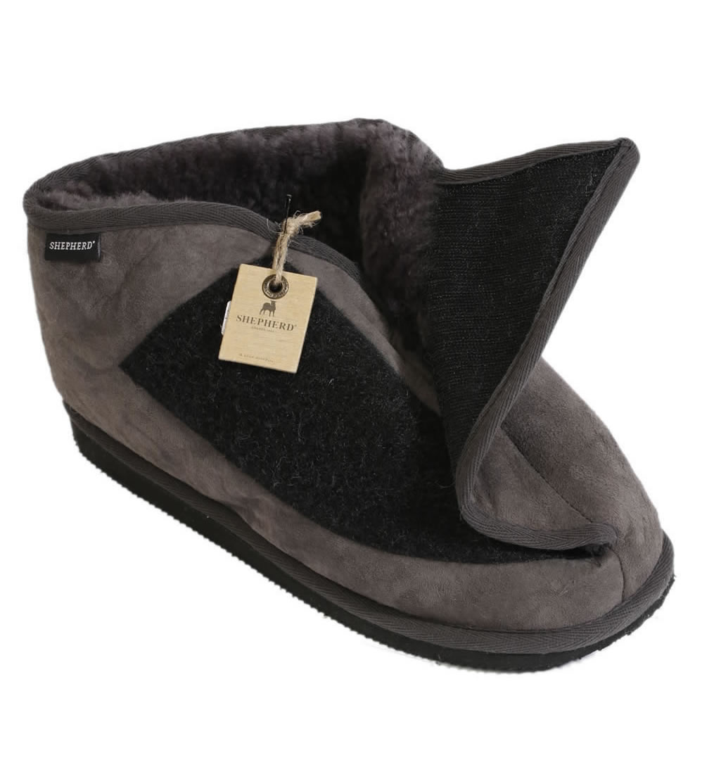 slipper booties adjustable s bootie style sheepskin slipper from slipper booties adjustable s bootie style sheepskin slipper from
