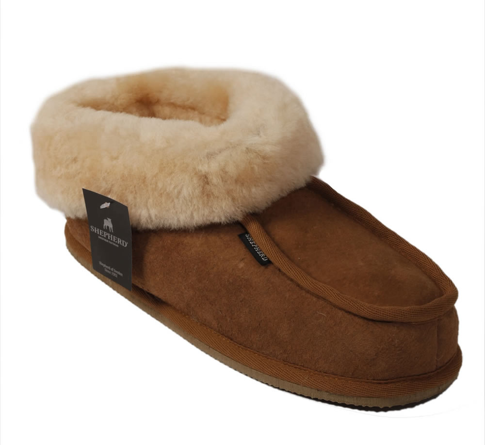 sheepskin style slippers