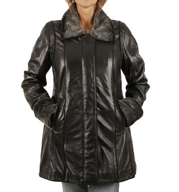 Ladies 3/4 Leather Jackets and Coats | Simons Leather