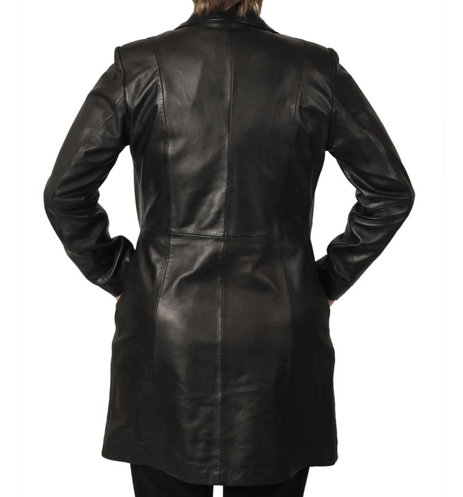 3 4 leather coats
