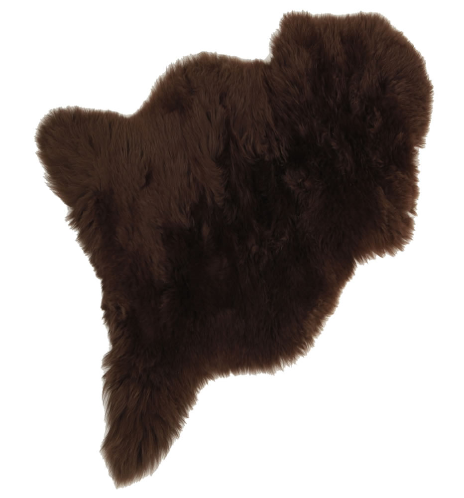 Brown Sheepskin Rug from Simons Leather