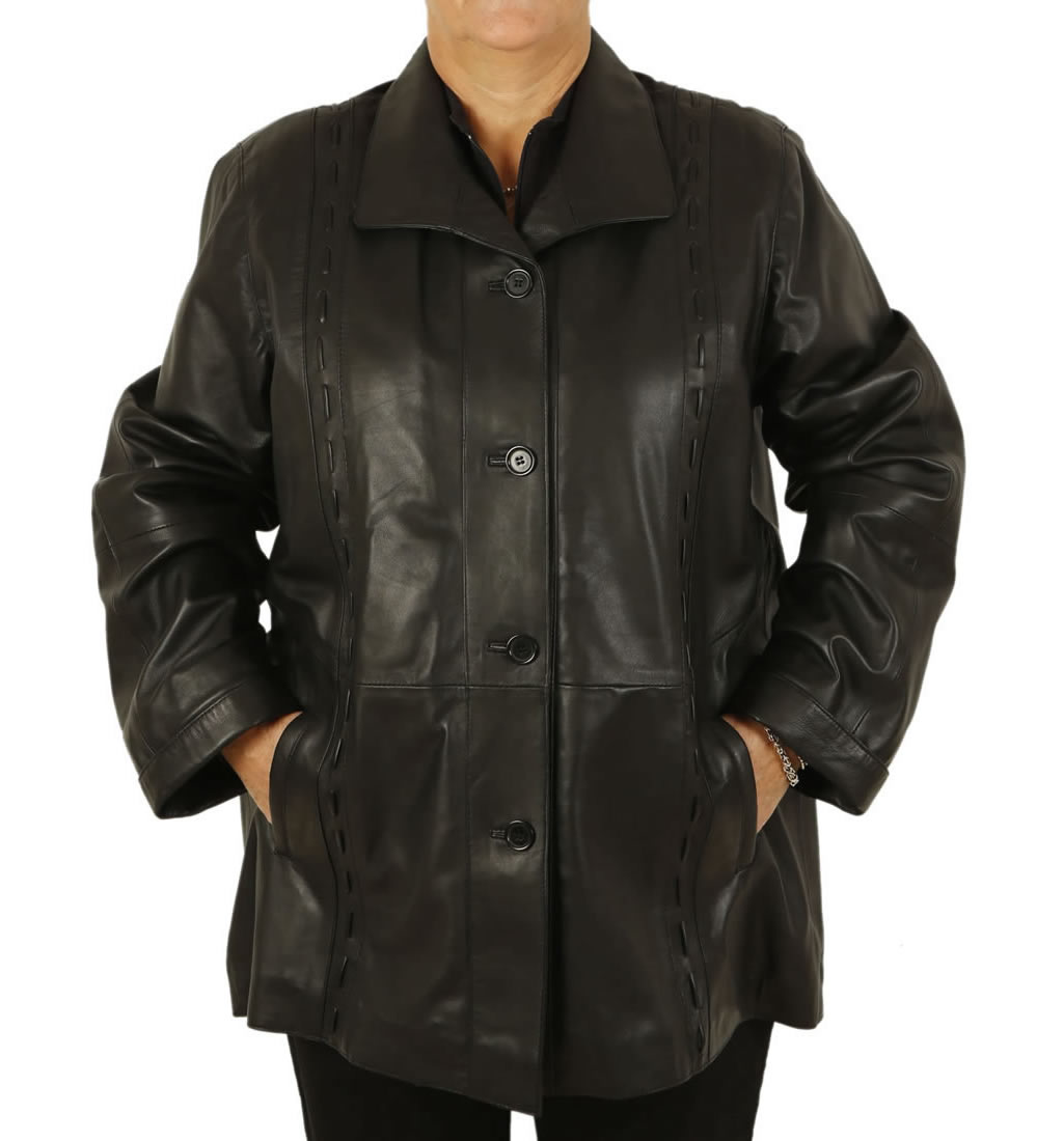 ladies black jacket size 22