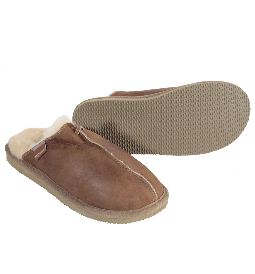 Shepherd Karla Ladies ScuffStyle Sheepskin Mule Slipper from Simons