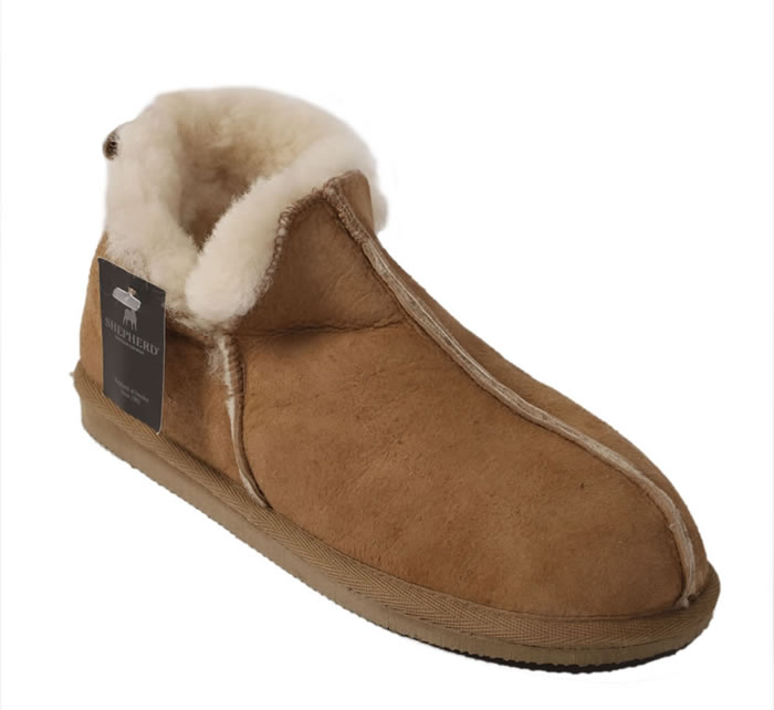 Shepherd Anton Men's Boot Style Sheepskin Slipper - SL61211