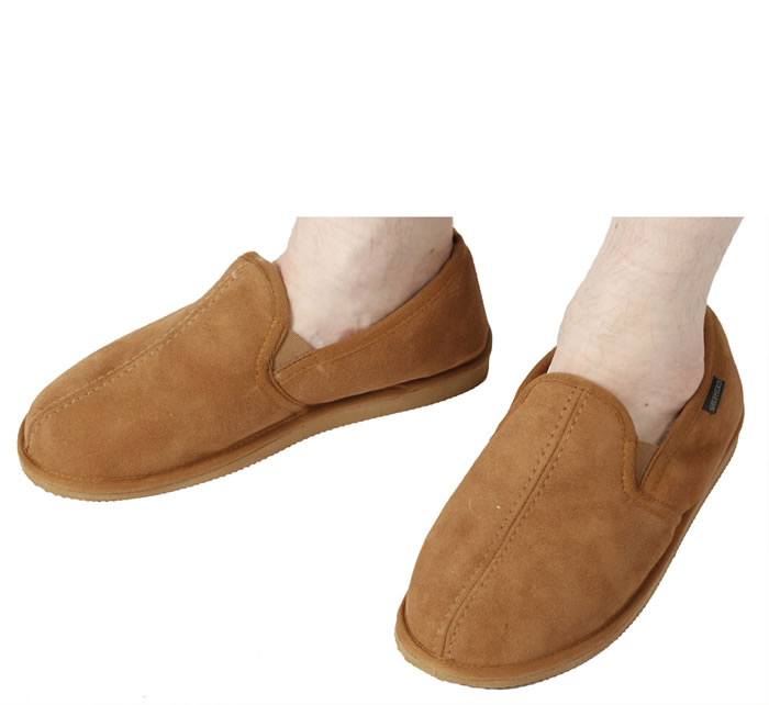 Shepherd Bosse Double Gusset Classic Sheepskin Slipper from Simons Leather