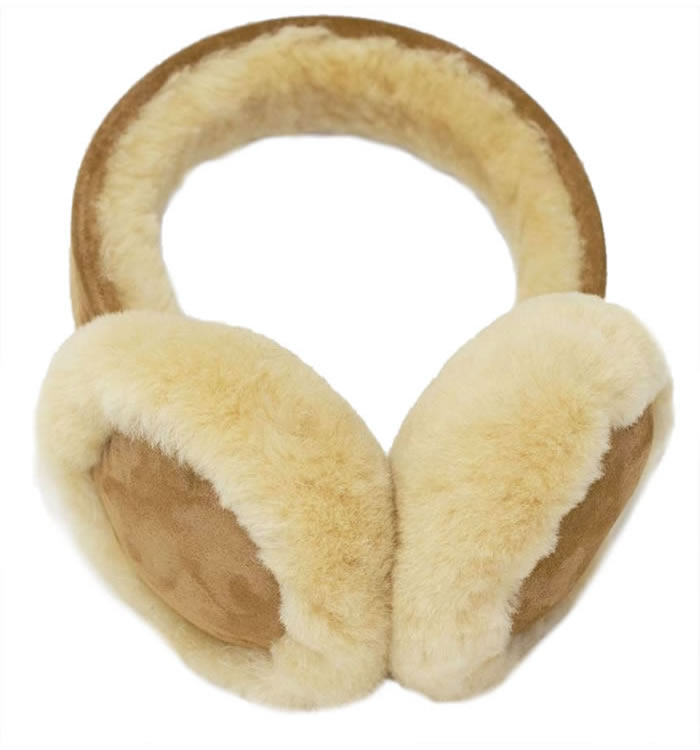 Sheepskin Ear Muffs And Sheepskin Scarves | Simons Leather