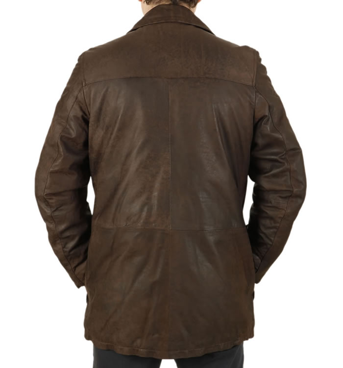 SL11035 - Gents 3/4 Length Mud Brown