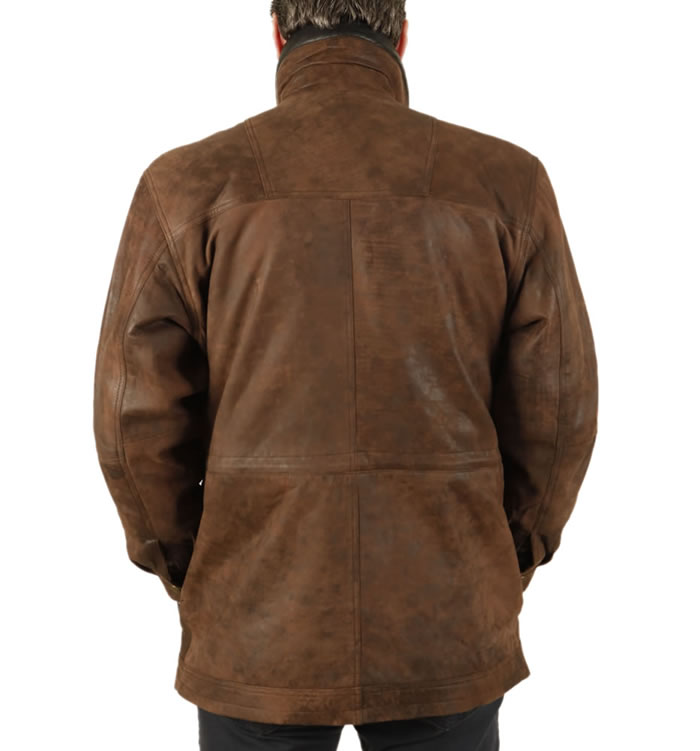 SL110321 - Gents 3/4 Length Brown 
