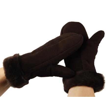 SL6032 - Ladies Sheepskin Mittens