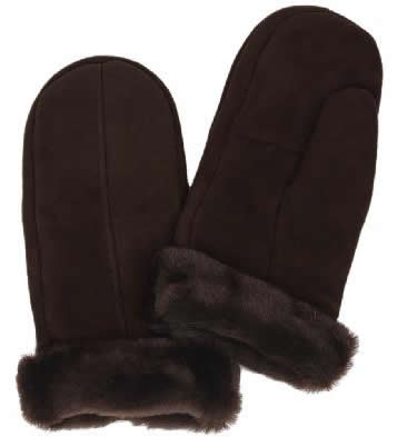 Ladies Sheepskin Mittens - SL6032