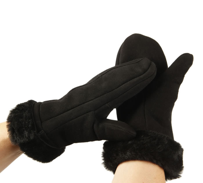 SL60322 - Ladies Sheepskin Mittens