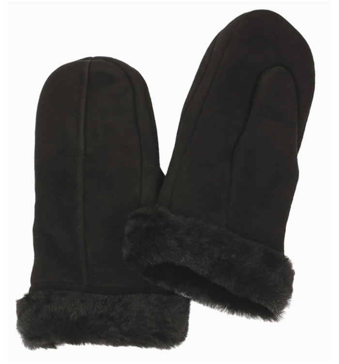 Ladies Sheepskin Mittens - SL60322