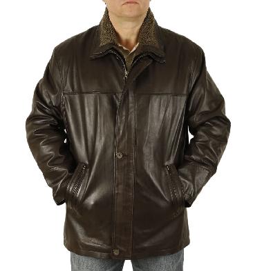 Mens Longer Leather Jackets And 3/4 Coats