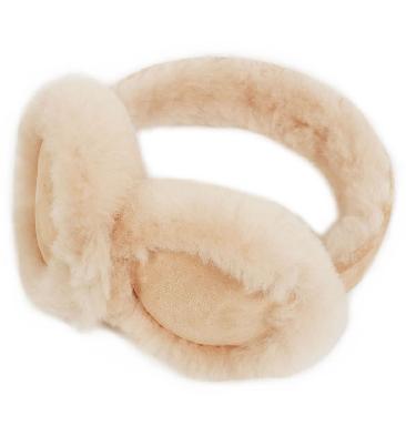 Pink Sheepskin Ear Muffs - SL611185