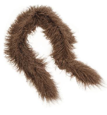 Brown Mongloian Lamb Scarf - SL61231