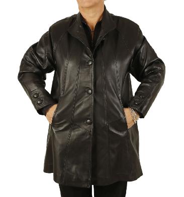 Womens Plus Size Leather Coats And Sheepskin Coats from Simons Leather
