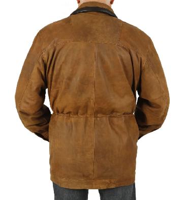 SL11032115XL - 5XL Gents 3/4 Length Antique Tan 