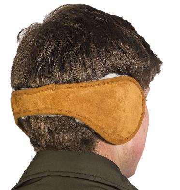 SL61119 - Sheepskin Ear Muffs In Tan