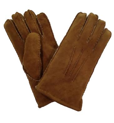 SL603020 - Ladies 100% Tan Sheepskin Gloves