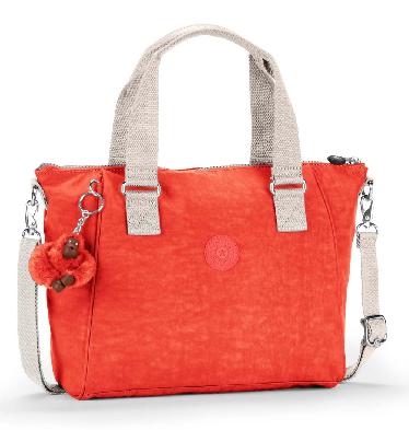 Kipling Amiel Medium Handbag In Coral Rose - SL6510