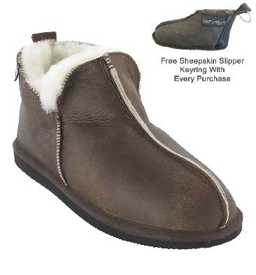 sheepskin mens slippers uk