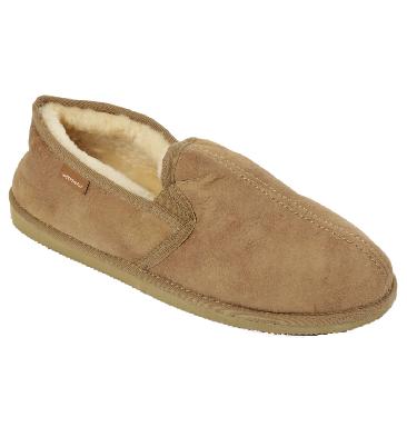 2SL6018PS - Shepherd Plus Size Bosse Double Gusset Classic Sheepskin Slipper
