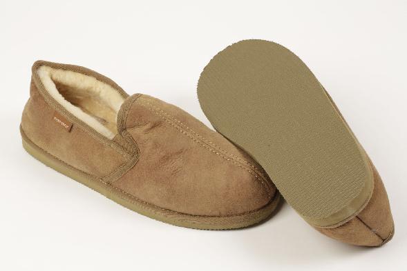 2SL6018PS - Shepherd Plus Size Bosse Double Gusset Classic Sheepskin Slipper