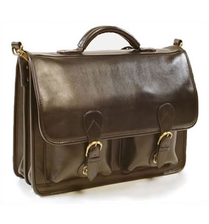 Classic Leather Briefcase - SL5010